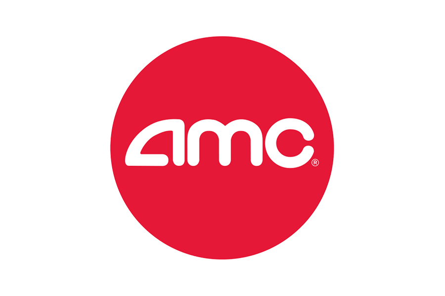 The white AMC logo centered on a solid red circular background in McLennan County, Texas.