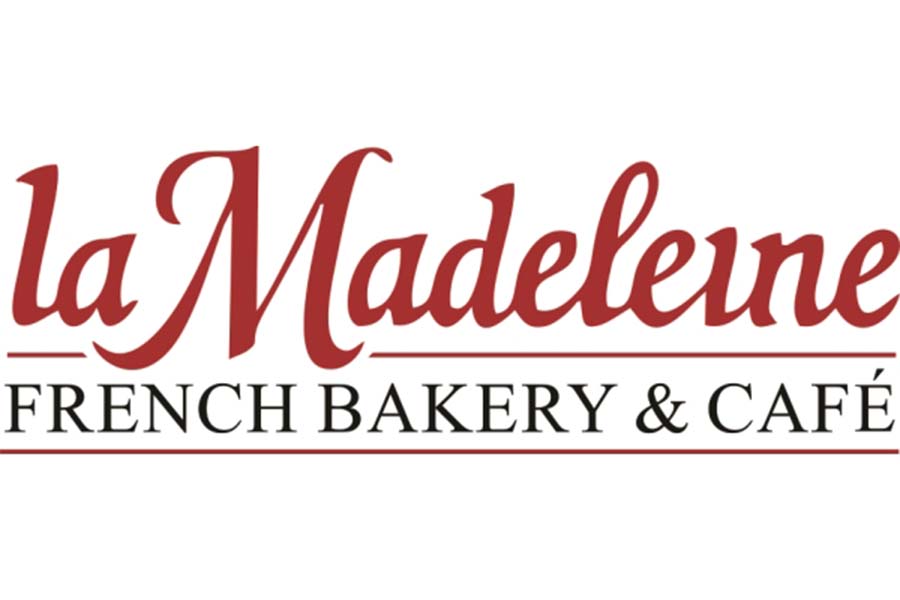 The logo for La Madeleine French Bakery & Café in McLennan County, Texas.