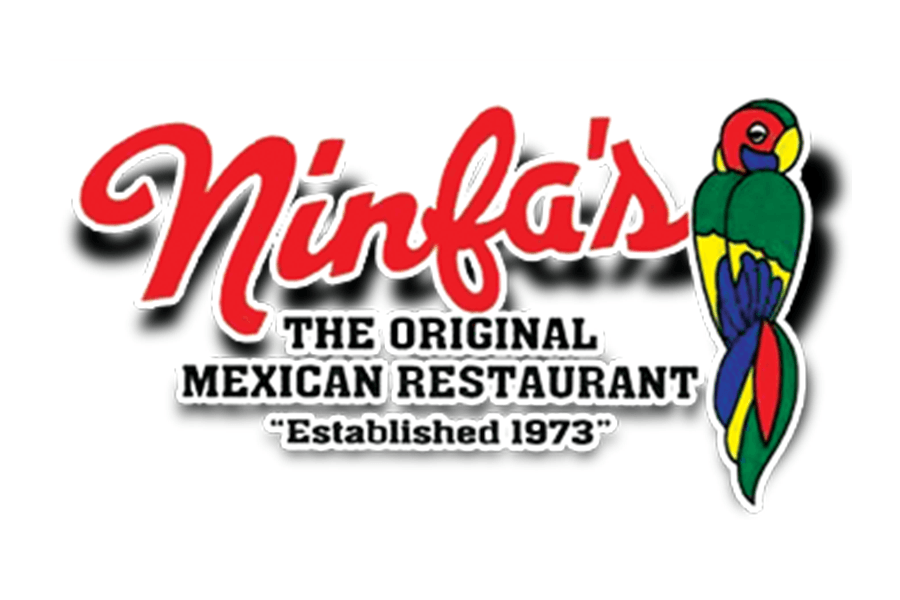 The logo for Ninfa's Mexican restaurant featuring a colorful parrot illustration in McLennan County, Texas.