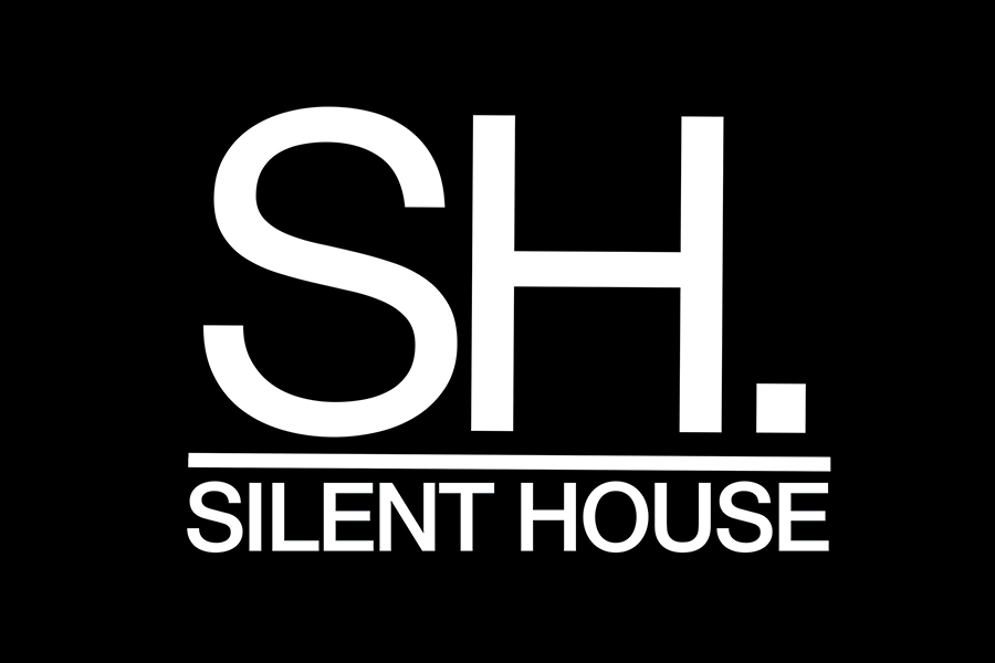 The logo for Silent House featuring white text on a black background in McLennan County, Texas.