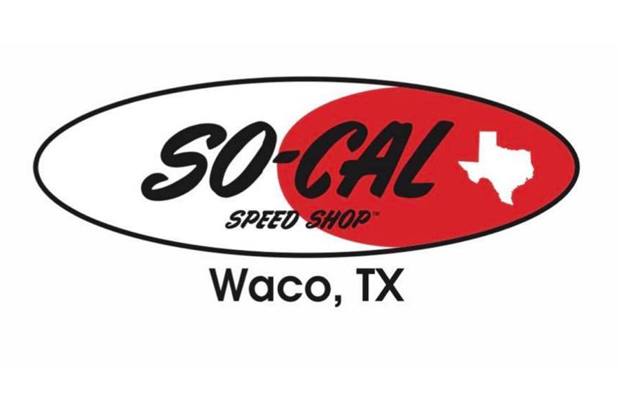 The logo for So-Cal Speed Shop in Waco, Texas in McLennan County, Texas.