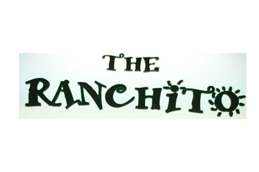 The words The Ranchito written in a stylized black font on a white background in McLennan County, Texas.