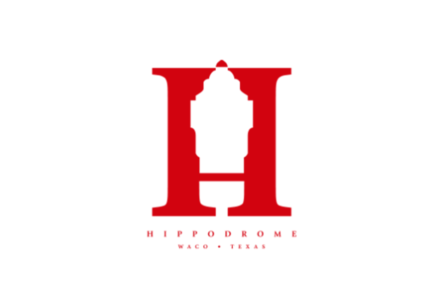 A red logo featuring a stylized letter H with a building silhouette in the center in McLennan County, Texas.